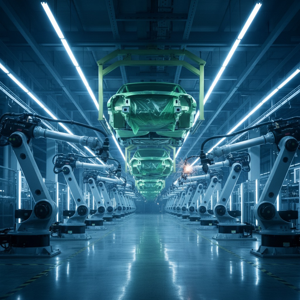 Automotriz — línea de ensamblaje