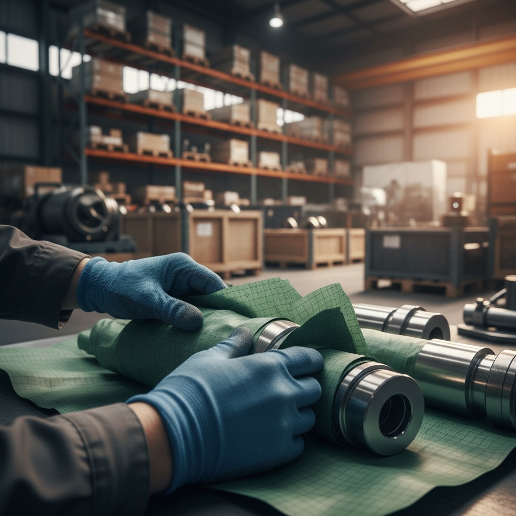 VCI Papel envolviendo metal